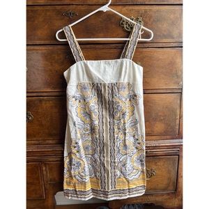 NWOT Bohemian Ann Taylor Loft Sheath Dress Sz 0P